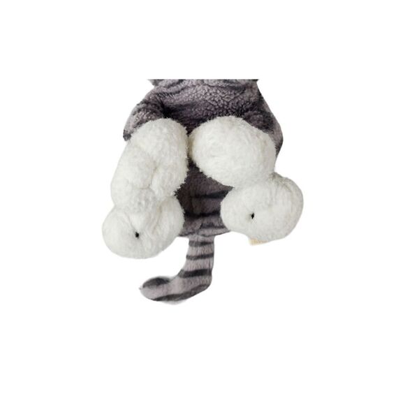 Circo Target Tabby Kitty Cat Gray Striped 7" Sitting Kitten Lovey Plush Toy 2012 - Picture 6 of 10